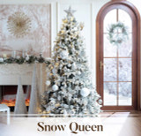 Snow Queen: Silver & White Ornaments